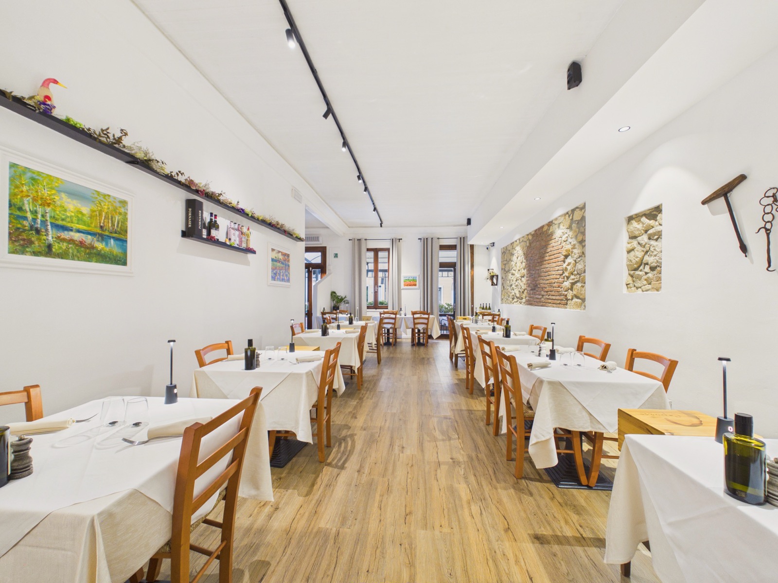 Quinto Quarto Wine Restaurant — progetto Visualestate