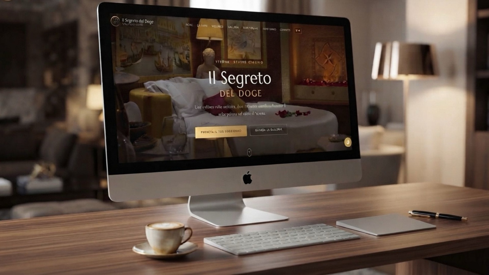 Esempio di sito web realizzato da Visualestate per un B&B